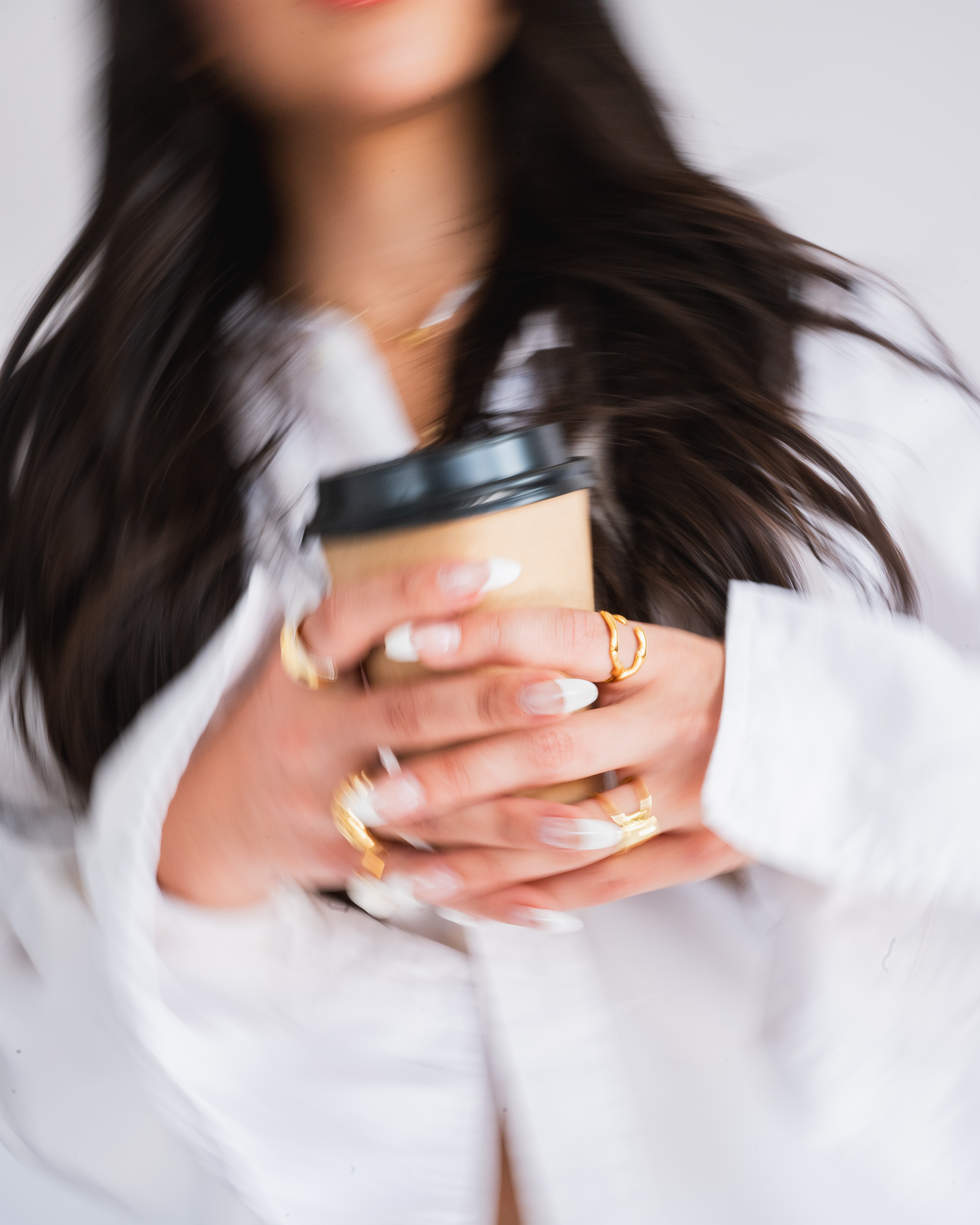 Vaquera jewelry rings motion blur brand identity photography San Antonio